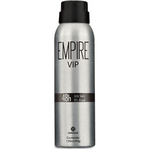 Desodorante Aerossol Antitranspirante Empire Vip 150ml