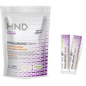 Ácido Hialurônico Com Colágeno Hidrolisado 30 Sachês De 4g HND