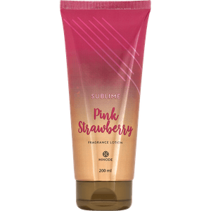 Hidratante Sublime Pink Strawberry 200ml