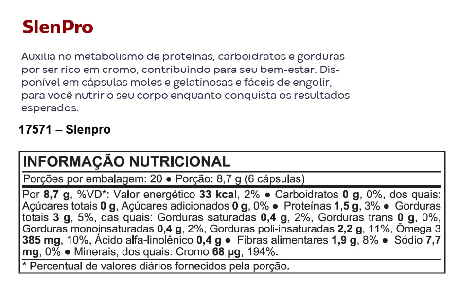 Suplemento Alimentar Slenpro HND 120 Cápsulas em promoção! Veja a oferta e mais achadinhos de Vitaminas & Suplementos 2 Hoje é o melhor dia para comprar Suplemento Alimentar Slenpro HND 120 Cápsulas com aquele preço maroto! Promoção! Aproveite a oferta! 2