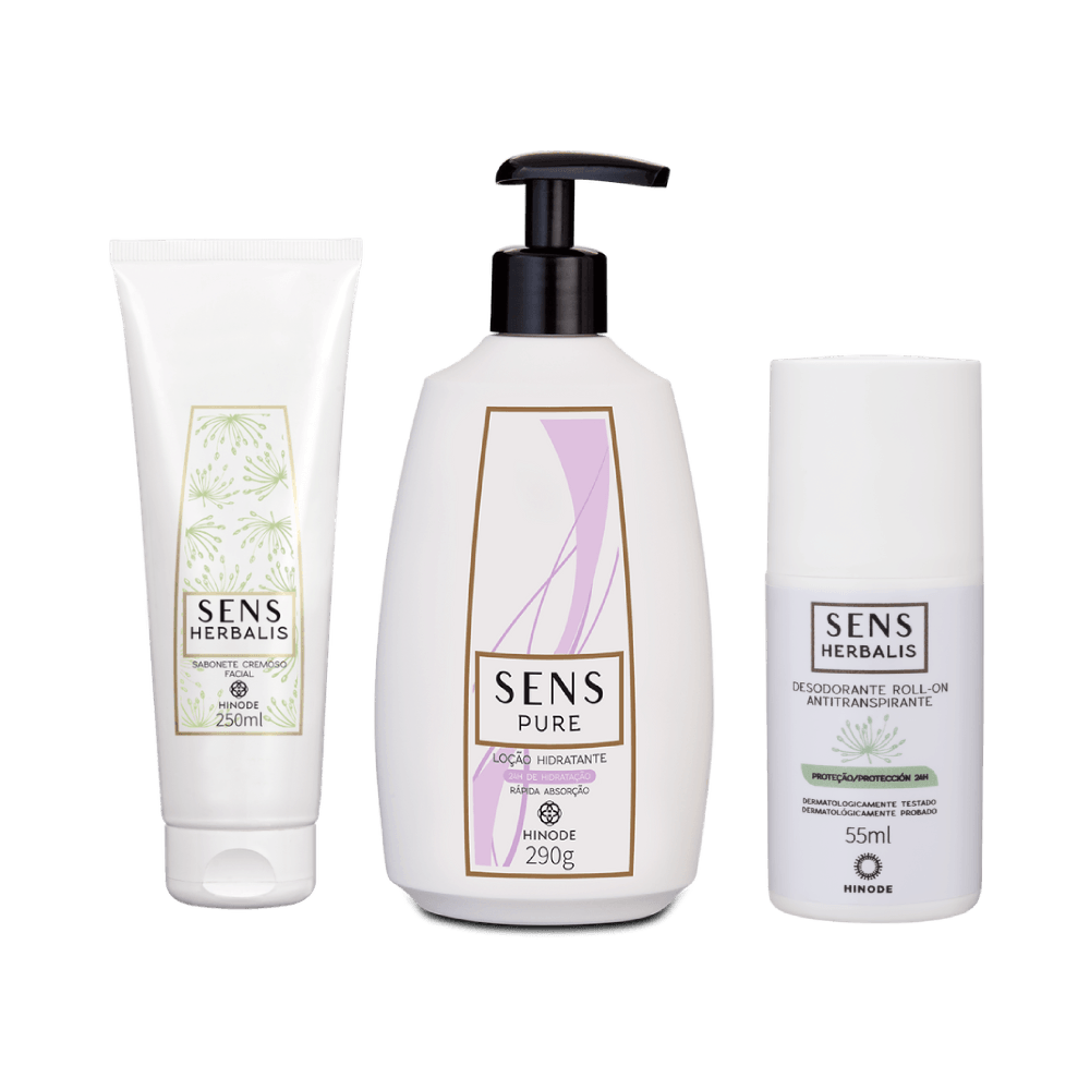 Hoje é o melhor dia para comprar Kit Presente Sens Pure e Sens Herbalis com aquele preço maroto! Promoção! Aproveite a oferta!