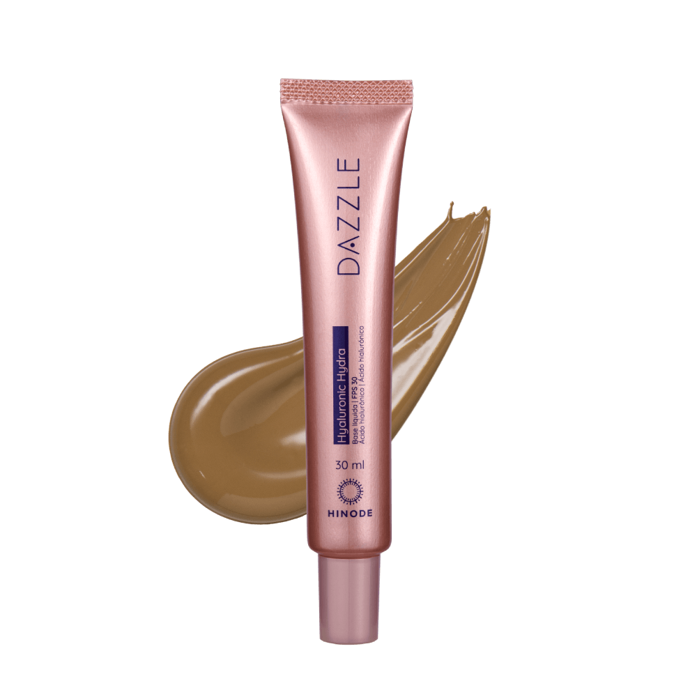 Base Líquida Hyaluronic Hydra FPS 30 Dazzle 30ml Médio 2