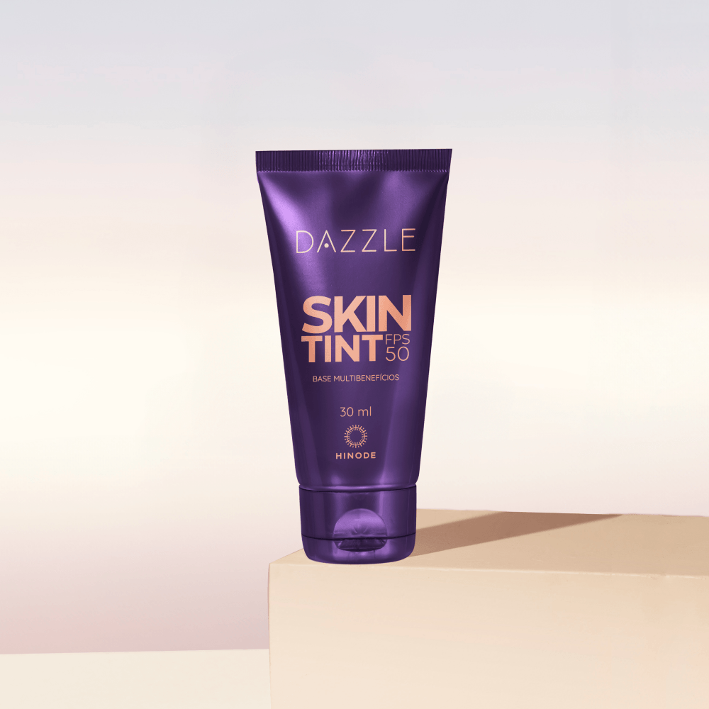 Base Skin Tint Multibenefícios FPS 50 Dazzle 30ml Vanilla - Hinode