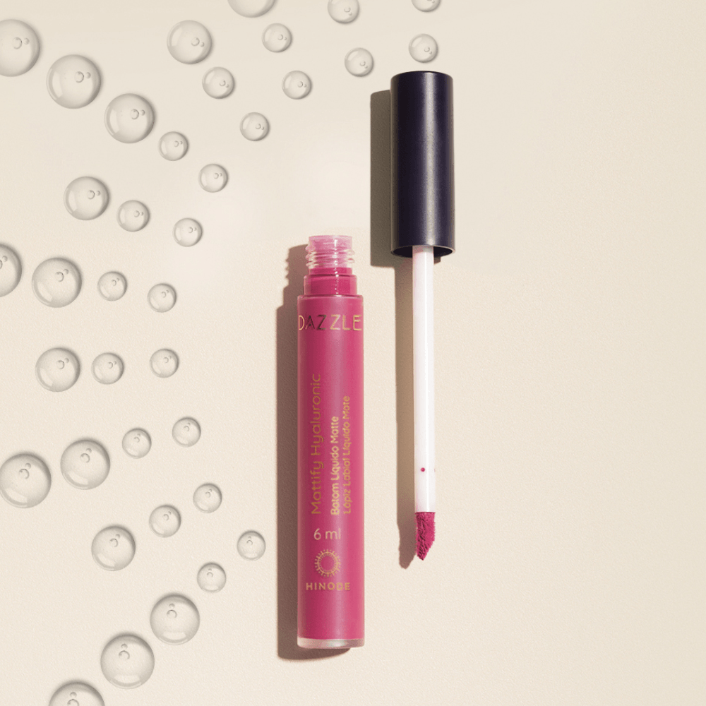 Batom Líquido Matte Mattify Dazzle 6ml Fucsia - Hinode | Loja Oficial