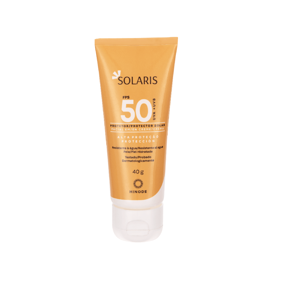 Protetor Solar Facial FPS 50 Solaris 40g