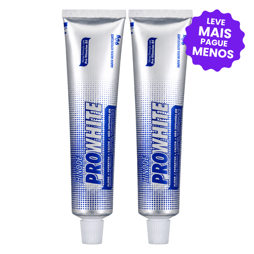 Kit 2 Gel Dental Clareador Pro White 90g