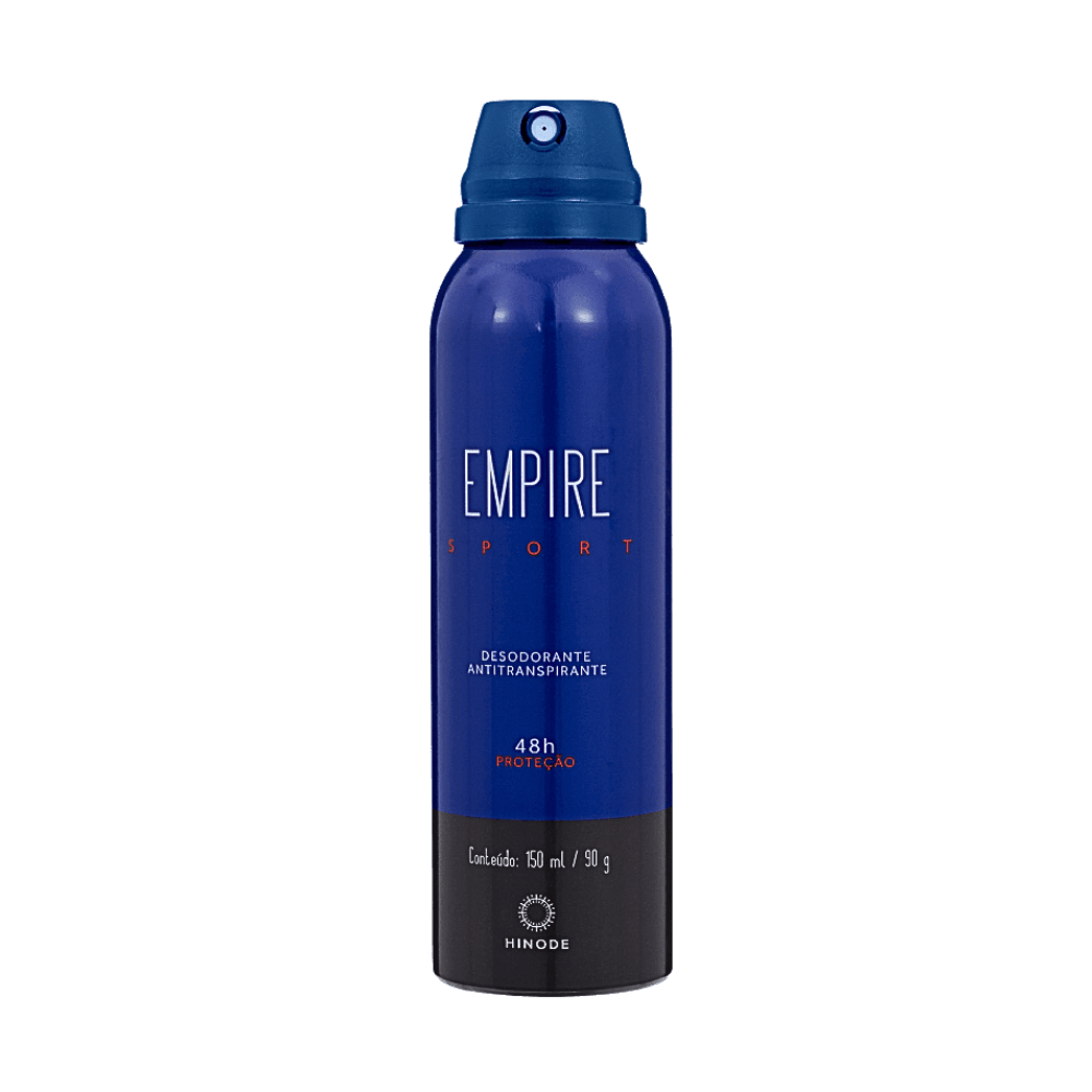 Desodorante Aerossol Antitranspirante Empire Sport 150ml