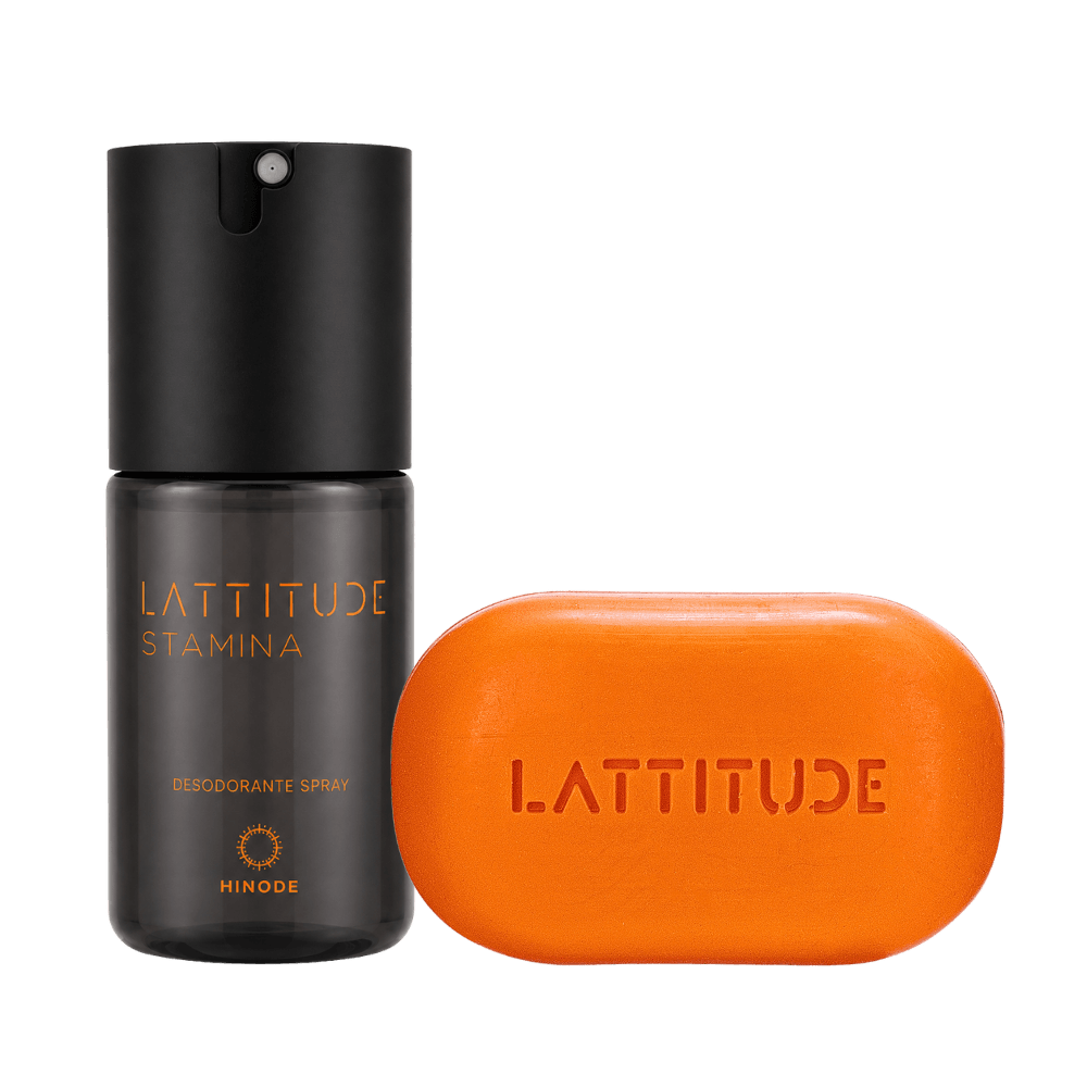 Kit Stamina Sabonete em Barras + Desodorante Spray