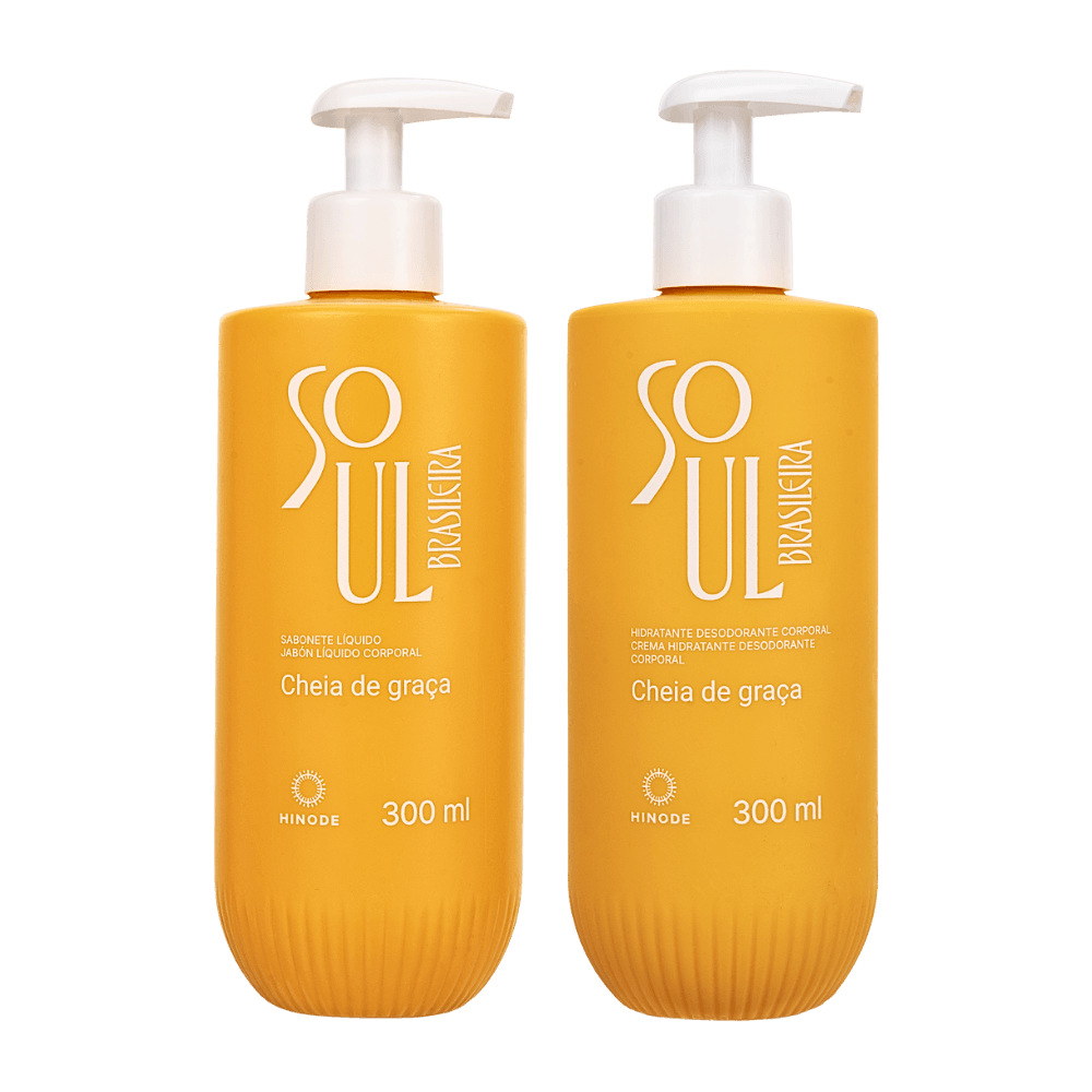 Kit Hidratante + Sabonete Soul Brasileira Cheia de Graça