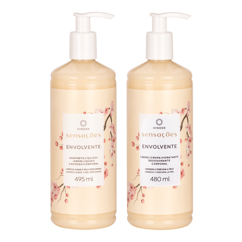 Kit Sensações Envolvente Sabonete Líquido + Hidratante Corporal