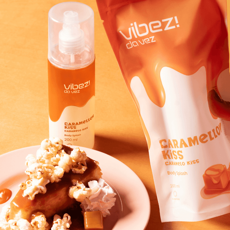 Kit 2 Body Splashes Vibez da Vez! Choco Cherry + Caramellow Kiss-1789738066375